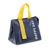 Dinnerware Bento Box Pu Waterproof Thickening Insulation Package Student Office Workers Bring Rice Bags Lunch Bag