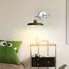 Wall Lamp Rocker Arm Movable Bedside Cream Color Eye Protection Study Folding Reading Atmosphere Sconce Lights