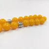 Tasbih amarelo resina Breads Bracelet Ambers Color Jóias turcas Acestos Islâmicos Misbaha Colar Rosário Bad Bad Muslim Gift 240408