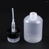 Bottiglie di stoccaggio 220 ml di pompa vuota ad alta capacità Strumenti di rimodellamento degli smalti ricaricabili