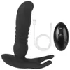 Ikoky Telescopic Dildo Vibrateurs Remote sans fil Contrôle 10 Vibrateur Stimulateur de la prostate mâle Massage Stimulateur sexy Shop