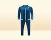 Fall Winter Men Tracksuits Geometrische sweatshirt Jogger Twee Velour 2 -delige set Velvet tracksuit7369688