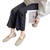 Casual Buty oddychające i wygodne na dzianinowe platforma Płaska Spring Houndstooth Design Speisher w ciąży