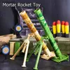 Gun Toys Childrens duża skorupa moździerzowa zabawka dei pistolet rakieta rakieta strzelanie do zabawki symulacja wojskowa YQ240413