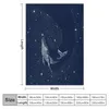 Koce Starry Whale Rzuć kocowa kratę na rozkładaniu flanelli