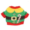 Dog Apparel Christmas Shirt Sweater Soft For Medium And Small Pets Chihuahuas