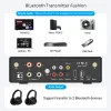 Adaptateur Arylic B50 Bluetooth 5.2 Récepteur d'émetteur APTX HD Adaptateur Adaptateur Audio sans fil pour les écouteurs TV Home Stéréo