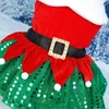 Habillement de Noël Dog Dress Up Festive Festive Quality Clothing Decoration Supplies Deco Supplies exiger le Père Noël