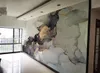 Custom 3D -Foto Wallpaper European Grey Marmor Tapeten Wohnzimmer Schlafzimmer Sofa TV Hintergrund Wandmalerei Tapete