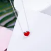 Pendant Necklaces Heart Necklace Chains For Jewelry Making Sterling Silver Chain Naszyjniki Collana Donna Initial Pendulo Choker