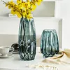 Vases Nordic Glass Vase Fleur esthétique Ikebana Design Tall Hydroponic Grand Luxury Modern Floreros Home Decoration WK50VA