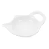 Tasses Saucers Accessoire plateau Salt Vinegre Dish Spoon Rest Cerramic Coasters White Coasters apéritif Soja The Sac Sac Saucer