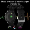 시계 Xiaomi Luxury Brand Mens Watches Steel Band Fitness Watch 심박수 혈압 활동 추적기 남성용 스마트 워치 전화