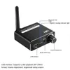Bluetooth 5.0 Ljudsändaremottagare APTX HD LL Low Latency CSR8675 Trådlös adapter RCA SPDIF 3,5 mm aux -jack för TV PC -bil