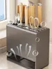 Kitchen Storage Home Multifunctional Knife Rack Shelf Safety Protection Hole-free Wall-mounted Put Knives