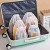 Storage Bags Dust Drawstring Bag Waterproof Transparent Organization Pouch Travel Shoes Clothes Drying Protecter