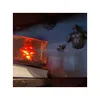 Decorative Objects Figurines Nuclear Explosion Bomb Mushroom Cloud Lamp Flameless For Courtyard Living Room Decor 3D Night Light R Dh5Ly