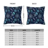 Pillow Fashion Luminocean Jellyfish Throw Cover Home Decorative Custom 40X40 Pétroffise pour le salon