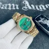 Sport Automatyczne mechaniczne męskie zegarek Sapphire Stal nierdzewna Motyl Full Diamonds Designer Watches W pełni funkcjonalny światowy czas odporny