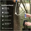 Hand Tools Survival Water Filter System For Outdoor Cam Hiking Emergency Kit Tralight With Reservoir Supplies Drop Delivery Sports Out Dh0Ua