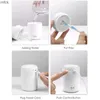 Humidifiers Colorful Cool Mini Humidifier USB Desktop Humidifier for Car Office Room Bedroom Auto Shut-Off 2 Mist Modes Super Quiet