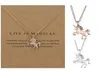 Nya modekvinnor Unicorn Horse Pendant Necklace Plating Chain Choker Julsmycken Lovely Gift 8217078