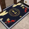 Porte d'entrée de tapis de tapis de tapis nouveau style chinois d'entrée du pied d'entrée hall hall non glisser et absorbant