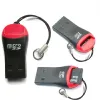 USB 2.0 T-Flash Micro SD TFメモリカードリーダーミニカートンホイッスルスタイルポータブル携帯電話のマイクロスカードを持ち運べる簡単