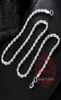 925 Sterling Silver 1618202224 Inch 4mm Ed Rope Chain Necklace For Women Man Fashion Wedding Charm Jewelry9006510