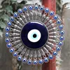 Decoratieve beeldjes Turks blauw Evil Evil Eye Decor Wall Hangende AMULETS ORNAMENT Key Ring Home Garden Bescherming Zegen Lucky Cadeau