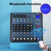 Mixer Free 8 Channel Sound Mixing Console Bluetooth USB Record 16 DSP Delay Effect Church School Karaoke Party DJ Audio Mixer SMR8