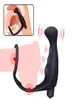 Sex toy massager 10 Speed Sex Toys Prostate Massager Vibrating Cock Ring Anal Toy for Men Delay Ejaculation Butt Plug231o4178887