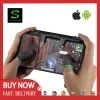 Android IOS CODM PUBGゲームフィンガーベルコットブラックサメ2 3コントローラーのモバイルシューティングジョイスティックのブラックサメゲーム