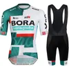 UCI Bora Cycling Clothing Mens Sets Summer Bicycle Jersey kleding Man Bib mannelijke set heren outfit shorts sportkit mtb broek 240407