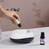 Bevochtigers kleurrijke vlam luchtbevochtiger aroma diffuser draagbare usb auto aromatherapie bevochtigers oliën geur diffusers diffusers