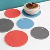 Table Mats 18cm Silicone Tableware Mat Heat Honeycomb Potholder Kitchen Pot Casserole Place Tea Tool Gadgets Home Decor