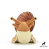 Snail Anime Plushie Escargot Plush Toys Animais realistas Simulação Boneca recheada Kawai Toy for Kids 240401