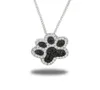 Funique Boho kostki psie pazur wisiant naszyjnik kobiety srebrny łańcuch naszyjniki biżuterii