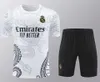Vor dem Spiel 2023 2024 2025 Real Madrids Training Soccer Jersey Football Shirt Camiseta Männer Kinder Shorts Tracksuit RUDIGER CAMISETA MEN 23 24 25 Uniformen Vini Jr.