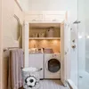 Tvättpåsar fotbollsvägg trasig smutsig korg fällbar rund vattentät hem arrangör Klädbarn leksak förvaring
