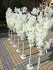 15m 5 Feet Height White Artificial Cherry Blossom Tree Roman kolumna Lads na ślubne centrum handlowe Otwarte Props5459462