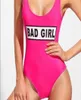 2019 New Monokini Swwear Women Bulls BodySuit One Piece Lettre de maillot de bain Bikini Basketball Red Sports Sucts Costume sexy 1882275