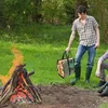 Lagerbeutel Block Tasche Beutel Wasserbeständiges Brennholzträger - Oxford Wood großer Kapazität im Freien Campinghalter im Freien