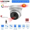 IP-kameror Vikylin Hik OEM 8MP ColorVU IP-kamera DS-2CD2387G2-LSU/SL Strobe Light Audible Varning 2-vägs Audio Surveillance Network Camera 240413