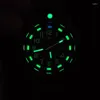 Wristwatches Addies Dive Men Watch 316L Stainless Steel Strap Black Dial 50m Waterproof Luminous Hand 51mm Alloy Case Sports