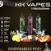 KK 5000 5K Puffs Vape Pen jetable E Cigarettes 1Ohm Mesh Coil 12 ml Pod Batterie Rechargeable Electronic Cigs Vape Bar