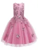 Girl039s Dresses Kids for Girls Elegant Princess Abito 2021 Flower Wedding Flower e feste per bambini costume16911176