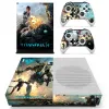 Stickers Game Titanfall 2 Decal adesivi per la pelle per la console Microsoft Xbox One e 2 controller per l'adesivo per la pelle di Xbox One S