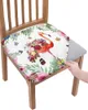 Coperture per sedie Flamingo Butterfly Flower Elasticità Copertina Office Possietto Protettore Sedile Custodia Cucina Cucina Slipcovers della sala da pranzo