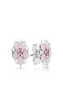 Orecchini per borchie Magnolia rosa Scatola originale per 925 set di scatole di vendita al dettaglio femminile in argento in argento sterling 7940885